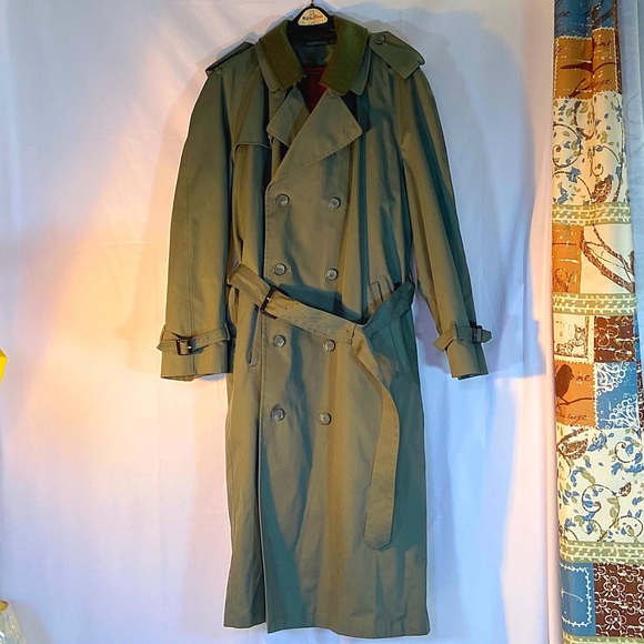 Stafford Men’s 42 Long Trench Coach